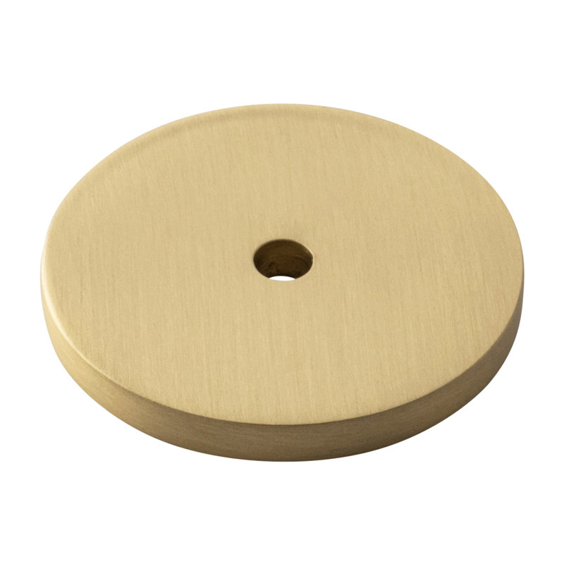 Parkview Collection Knob Backplate - 1-1/2 " Diameter Cabinet Knob - Transitional Hardware for Drawers & Cabinets