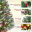 2Pcs Lighted Artificial Christmas Tree-2100335767