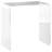 21" Long Rectangle Acrylic Waterfall Coffee Table, Clear