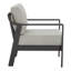 Fauteuil de patio en aluminium avec coussins-338846942