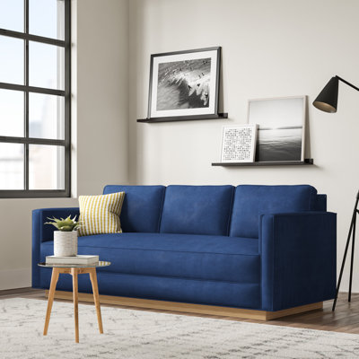 Picariello 84 " Velvet Sofa