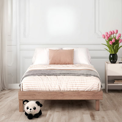 Base de lit plateforme simple flottante moderne