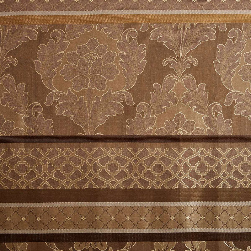 Rideau de douche jacquard