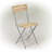 Culbin Round 2 - Person 59" Long Steel Bistro Set