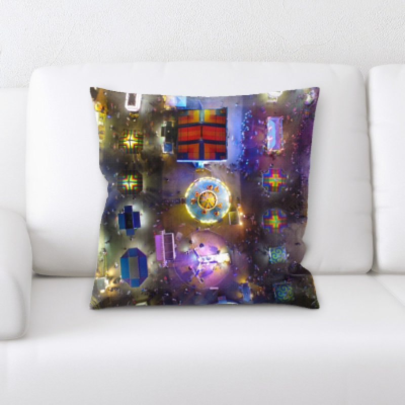 Microsuede Throw Pillow