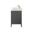 Ensemble de meuble-lavabo autoportant à double cuve 84 po avec plateau en marbre Lavallon-126320300-126320303