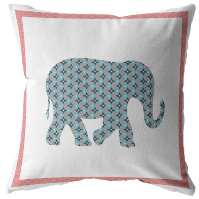 Leather/Suede Throw Pillow