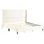 Lit très grand beige - à oreilles pour la durabilité de la chambre à coucher, velours moderne-130079182-130079179