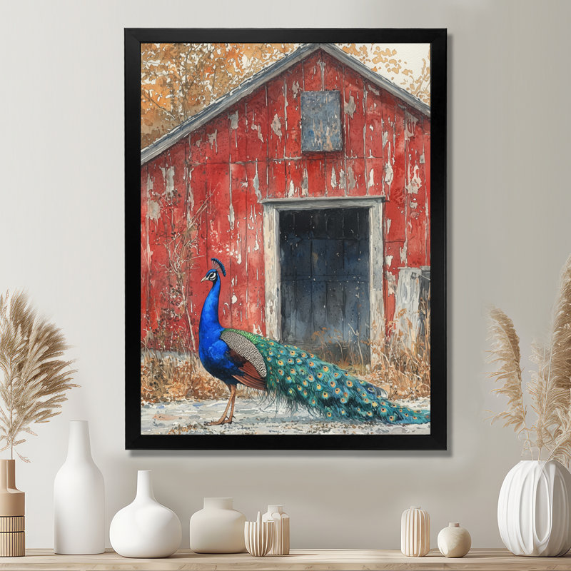 Innis - animaux, impressions sur toile, Noir, H 20 po x l 12 po, Reproduction encadrée d'une seule photo