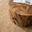 Rhea Solid Wood Top Coffee Table
