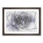 Lilac Succulent Plant in Abstract - Picture Frame Graphic Art Print-55772690-55772692