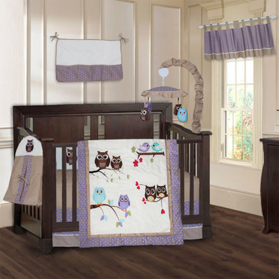 Domingue 9 - Piece Crib Bedding Set