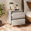 Miner 40cm W Manufactured Wood Bedside Table