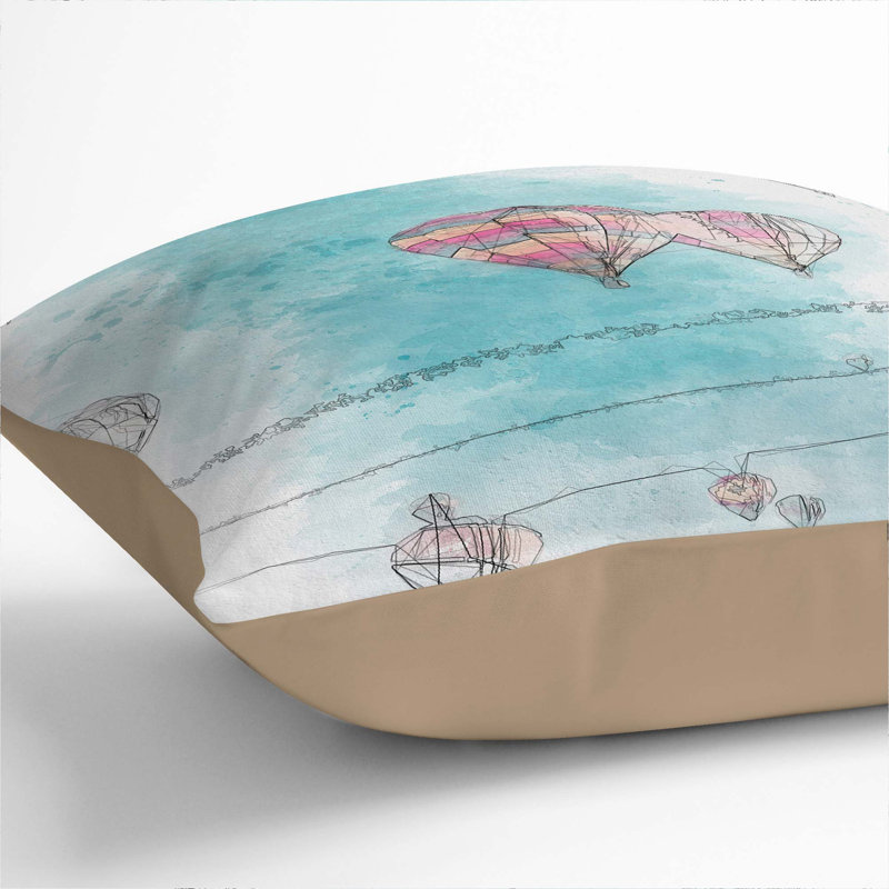 Square Throw Cushion, Stone, 55cm H x 55cm W x 20cm D