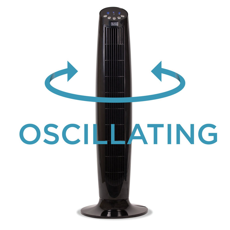 36" Oscillating Tower Fan