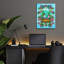 «Snow Globe» par Hello Angel, art mural en verre acrylique-1338359114
