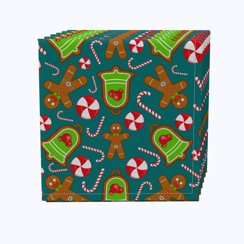 Earvin 100% Cotton No Pattern Square Napkin
