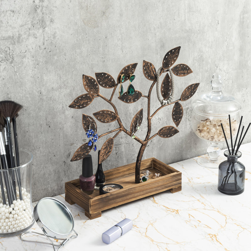 Porte-bijoux rétro en métal Roussel