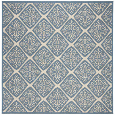Burnell Performance Ikat Indoor/Outdoor Area Rug