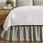 Burlap Dove Grey Tailored Bed Skirt-1774045442