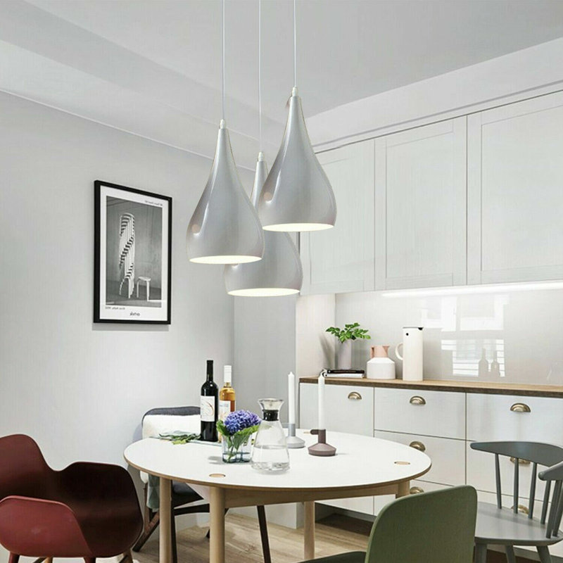 Bohuslava 3 - Light White Pendant, White