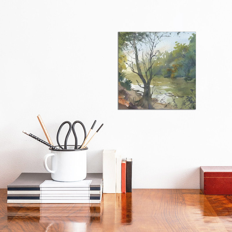 Tranquil River Reflections - Wall Art Print