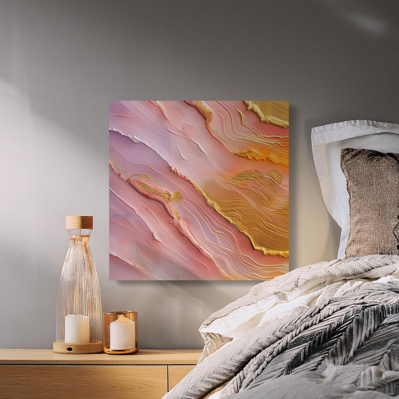Akur No Frame Print on Canvas, 25.4 cm H  x 25.4 cm W