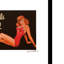 «Vintage Pinup Gal At The Beverly Hills Hotel», reproduction encadrée