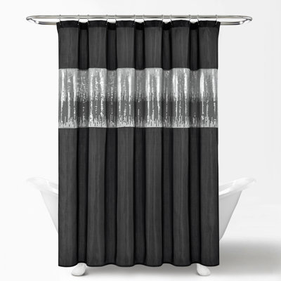 Pruneda Polyester Shower Curtain