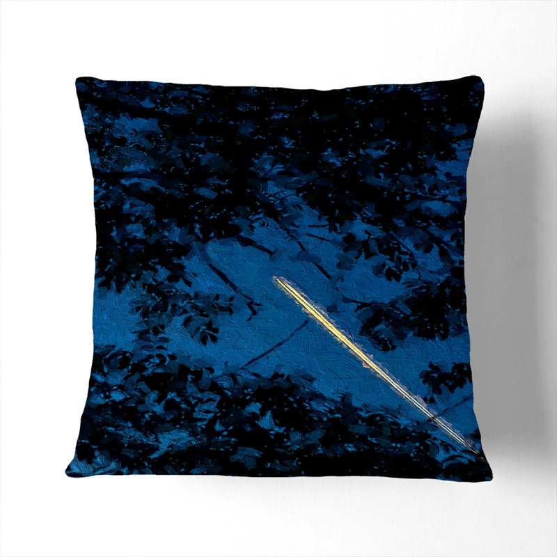 Square Throw Cushion, Black, 40 x 40 cm