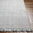 Viewcrest Striped Flatweave Recycled P.E.T. Indoor / Outdoor Area Rug in Light Gray-881047211