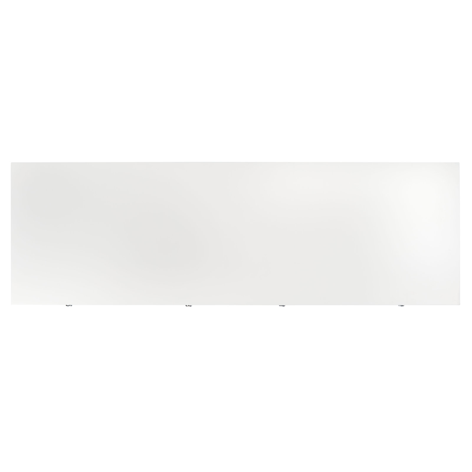 Samuel 6 - Drawer Double Dresser, White/Silver