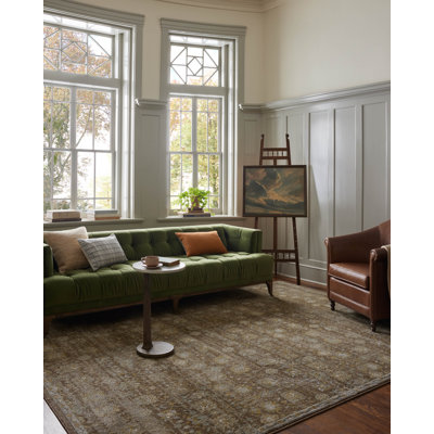 Tapis écorce / naturel Magnolia Home par Joanna Gaines x Loloi Mona