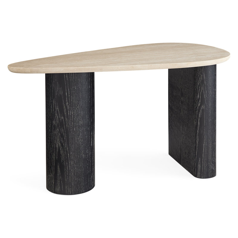Bureau en travertin Oeuf