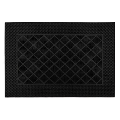 Non-Slip Geometric Outdoor Doormat