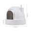 Polyethylene Plastic Litter Box with Scoop