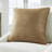 Asoni Faux Leather Reversible Throw Pillow