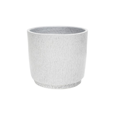 Wesley Marble White Planter H22cm D26cm