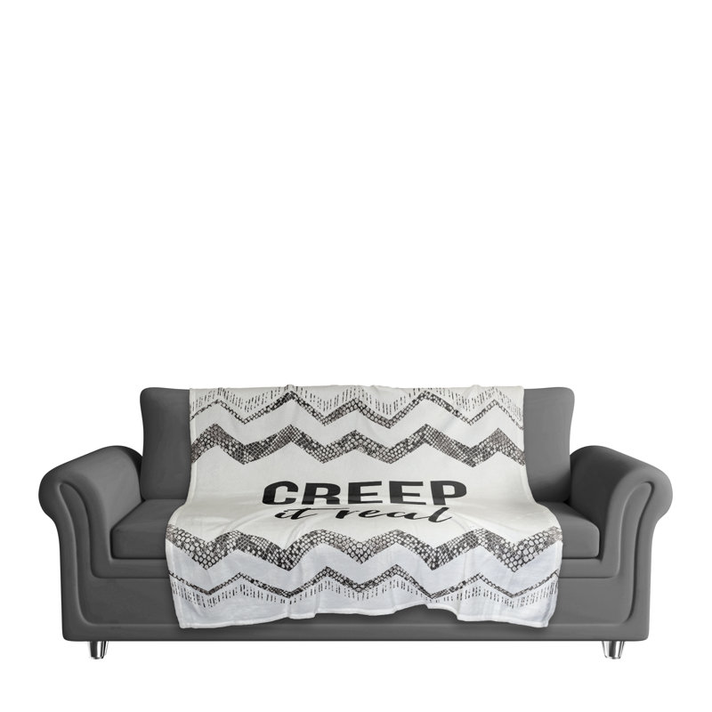 Jeté en molleton Creep It Real