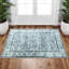 Tapis à motif floral lavable Fillender-111176733