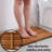 Saneha Solid Wood Non-Slip Shower Mat