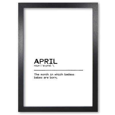 April Badass - Print