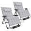 Chaise surdimensionnée pliable inclinable zéro gravité avec coussin amovible Labiba-1910818280