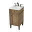 Ensemble de meuble-lavabo simple l 18 po x P 19 po x H 35 po Rivers-166974494
