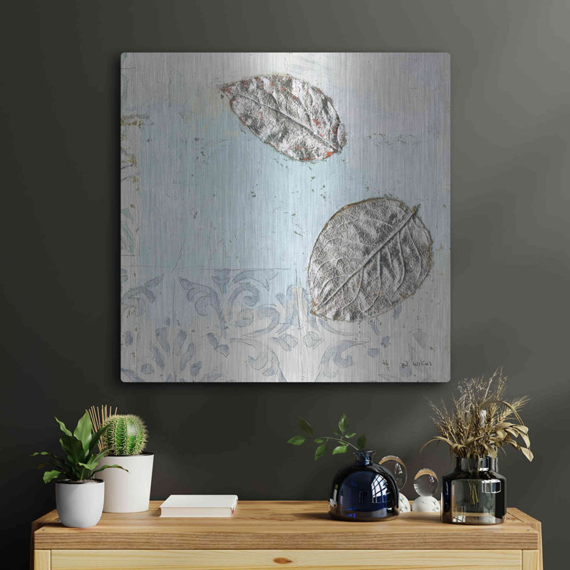 "Gracieusement bleu II" par James Wiens, H 24 po x l 24 po