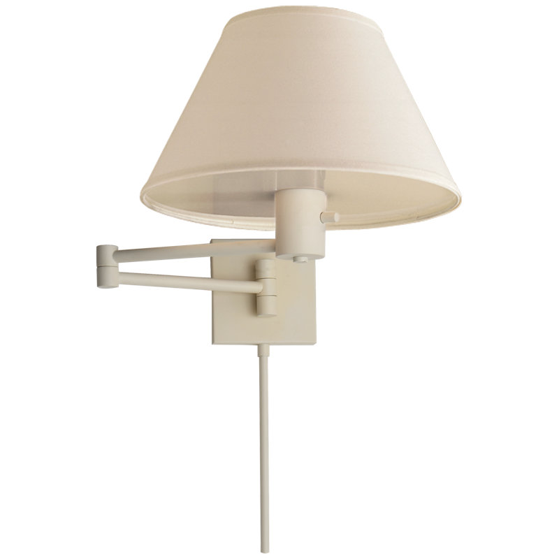 Classic 1 - Light Swing Arm, Matte White