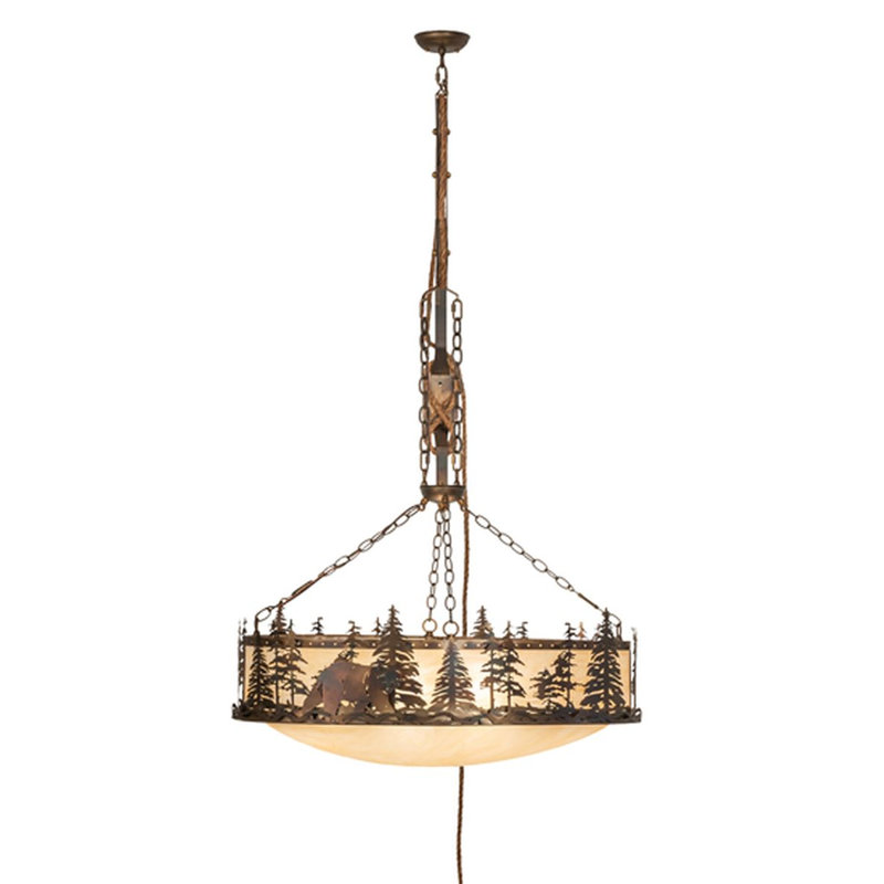 Lone Bear 6 - Light Pendant