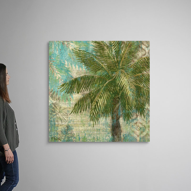 «Aqua Escape II», art mural sur toile, H 48 po x l 48 po x P 1,25 po, Toile tendue