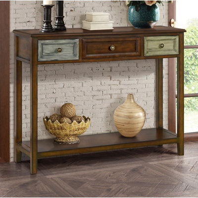 Comana 42'' Solid Wood Console Table