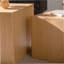 Ensemble de 2 tables basses en MDF imitation bois imitation grain de bois-338558773